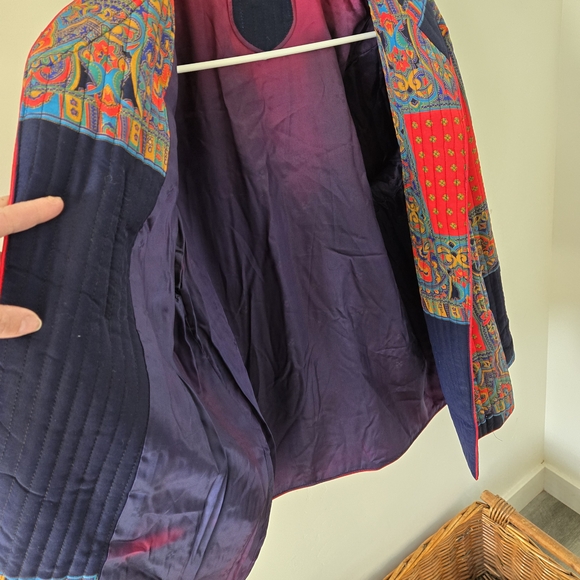 Colorful Patchwork Quilted Jacket - Picture 2 of 3